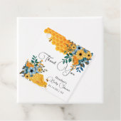 スイートハニービーフローラベビーシャワーありがとう フェイバータグ (インサイチュ)