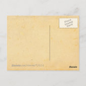 スイートハミングバード ヴィンテージ植物園 ポストカード (裏面)