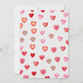 スイートハーツベイビーシャワー 招待状 (裏面)