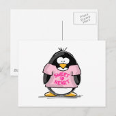 スイートハートペンギン ポストカード (正面/裏面)