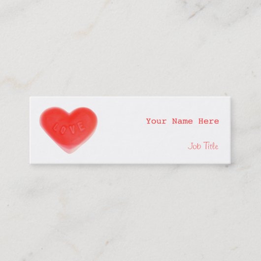 スイートハート名刺(スキニー) スキニー名刺 (正面)