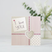 スイートハート招待状 招待状 (スタンド正面)