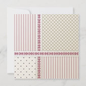 スイートハート招待状 招待状 (裏面)