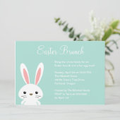 スイートバニーイースターパーティの招待状 招待状 (スタンド正面)