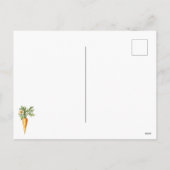 スイートバニーウォーターカラーフローライースター シーズンポストカード (裏面)