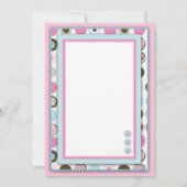 スイートバニーカード2 招待状 (裏面)