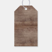 スイートバニーベビーシャワーお気に入りギフトラベル ギフトタグ (裏面)