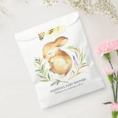 スイートバニーベビーシャワーバッグ フェイバーバッグ (封をした状態)