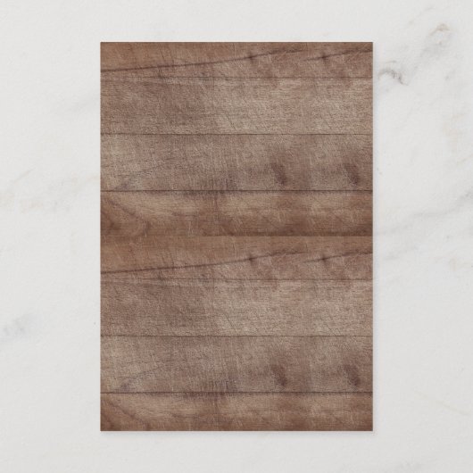 スイートバニー赤ちゃんシャワーベビー用ブック エンクロージャーカード (裏面)