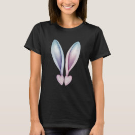 スイートバニー ハート 美意識 Tシャツ