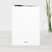 スイートバラ18番目の誕生日フォトカード カード (裏面)