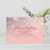 スイートバレンタインパーティの招待状 招待状 (スタンド正面)