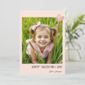 スイートバレンタインピンクハートハンド絵を描 シーズンカード (スタンド正面)