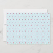 スイートバレンタインベビーシャワー招待状 招待状 (裏面)