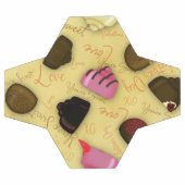 スイートバレンタイン – バレンタインデキャンディパターン サッカーボール (フラット)