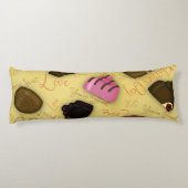 スイートバレンタイン – バレンタインデキャンディパターン ボディピロー (裏面)