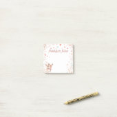 スイートパステルズトナディアロベバーズパーソナルネーム ポストイット (デスク上)