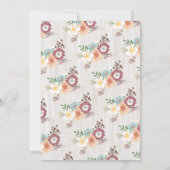 スイートパピーバースデーパーティ招待状 招待状 (裏面)