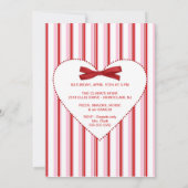 スイートパーソナライズされた16バースデーパーティ招待状 招待状 (裏面)