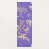 スイートパープルパーソナライズされたヨガマット ヨガマット (裏面)