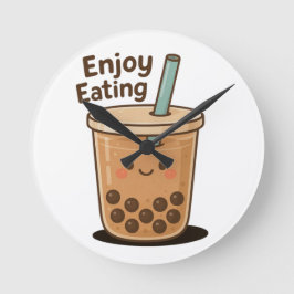 スイートパールチャーム ラウンド壁時計