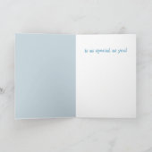 スイートヒツジ誕生日 カード (内部)