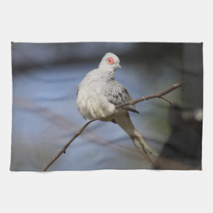スイートビューティフルダイヤモンド鳩 キッチンタオル
