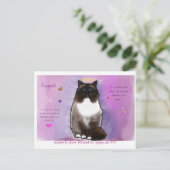 スイートビューティフルラグドール ポストカード (スタンド正面)