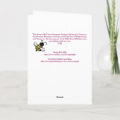 スイートビーバレンタインカード シーズンカード (裏面)