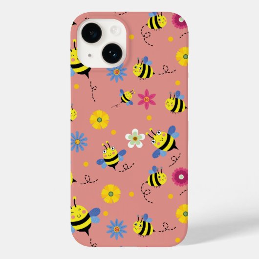 スイートビーブロッサムガーデン Case-Mate iPhoneケース (裏面)