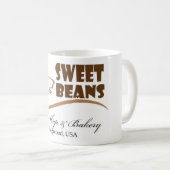 スイートビーンズのマグカップ コーヒーマグカップ (正面右)