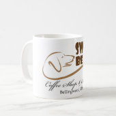 スイートビーンズのマグカップ コーヒーマグカップ (正面左)