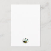 スイートビー誕生日ワードスクランブルエンクロージャカード エンクロージャーカード (裏面)