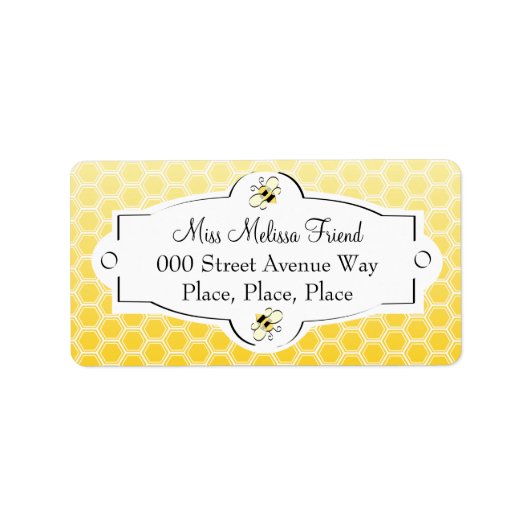 スイートビー ラベル (正面)