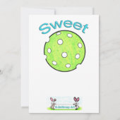 スイートピックルピックボール 招待状 (裏面)