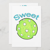 スイートピックルピックボール 招待状 (正面/裏面)
