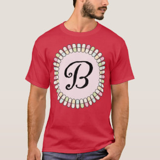 スイートピルイニシャルB Tシャツ