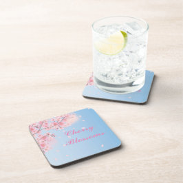 スイートピンクさくらんぼ コースター