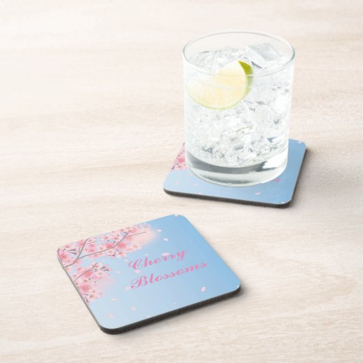 スイートピンクさくらんぼ コースター (右側)