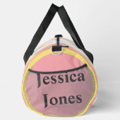 スイートピンクゾウ – ピーナッツスマイル ダッフルバッグ (右)