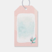 スイートピンクナツクラッカーバレリナギフトラベル ギフトタグ (裏面)