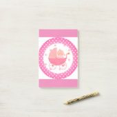 スイートピンクベビーポストイットノート ポストイット