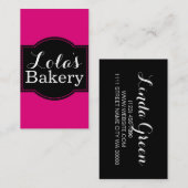 スイートピンクベーカリー 名刺 (正面/裏面)