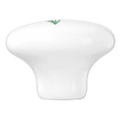 スイートピンクペオニークラシックズフェミニンフローラ セラミックノブ (側面)