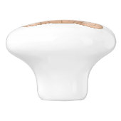 スイートピンクボウテディ子供部屋キッドルーム セラミックノブ (側面)