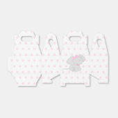 スイートピンクボックスベビーシャワー フェイバーボックス (折り畳みなし)