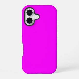 スイートピンクマゼンタ携帯ケース iPhone 16ケース
