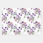 スイートピーおめでとう包装紙シート ラッピングペーパーシート (正面)