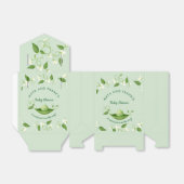 スイートピーが途中の赤ちゃんシャワー フェイバーボックス (折り畳みなし)