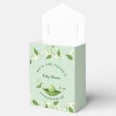 スイートピーが途中の赤ちゃんシャワー フェイバーボックス (オープン)